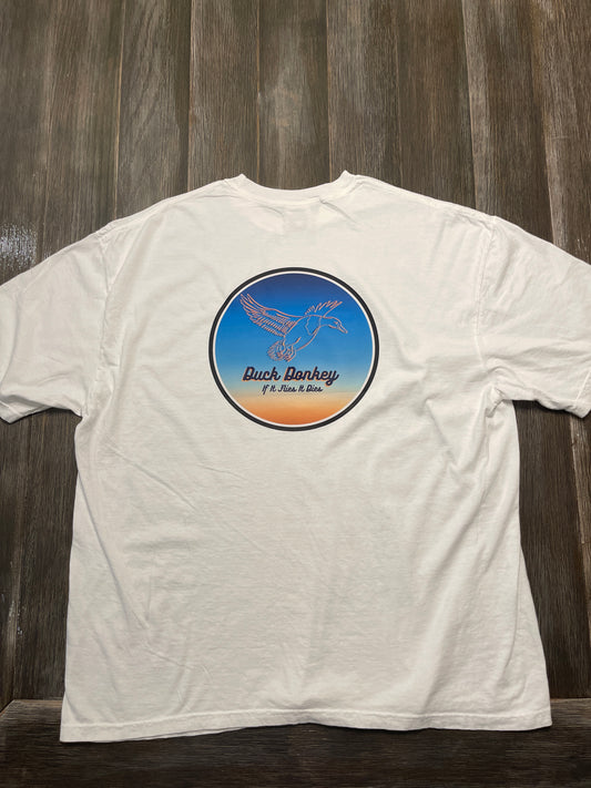 MALLARD WHITE - UNISEX T SHIRT