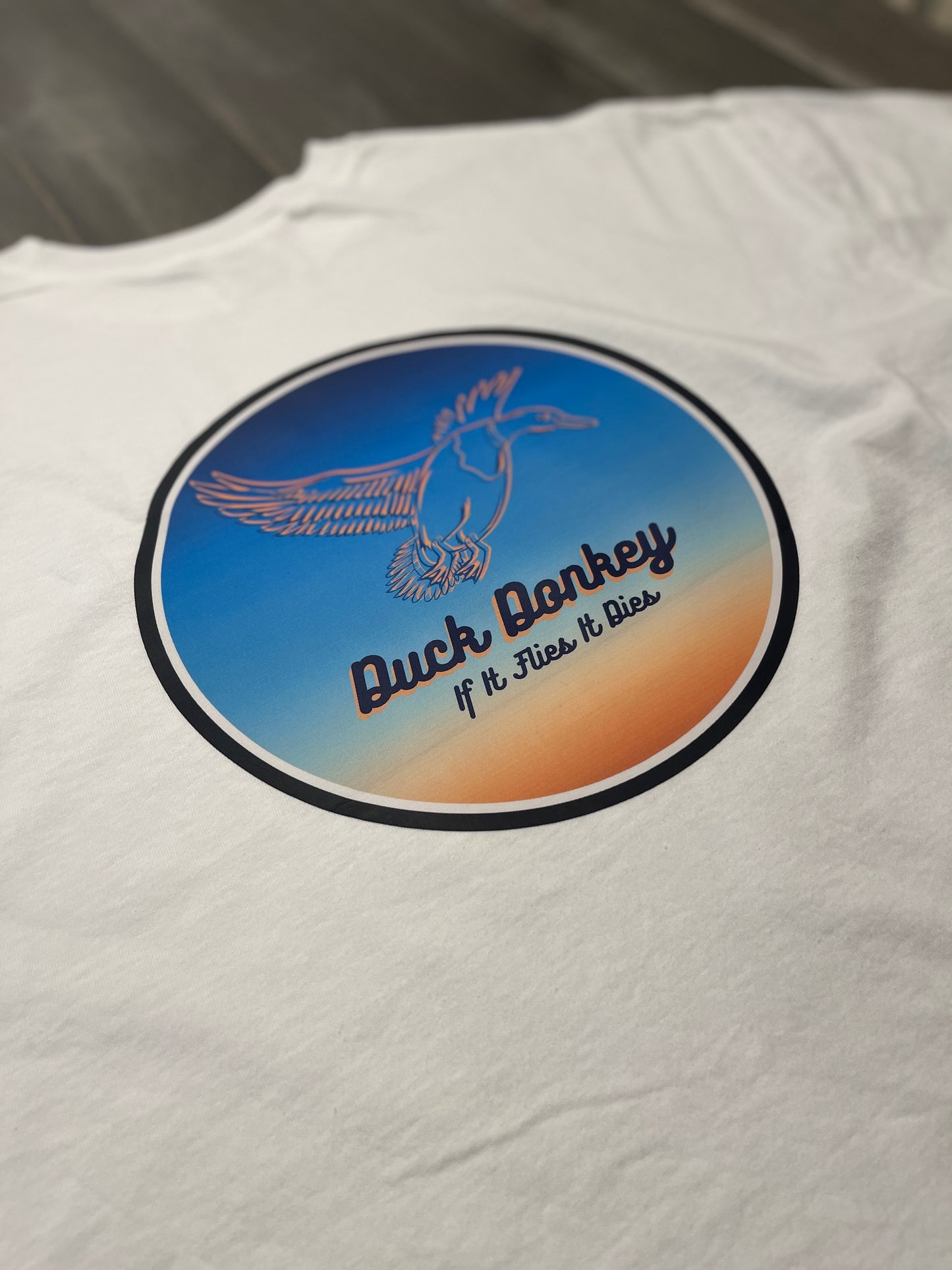 MALLARD WHITE - UNISEX T SHIRT